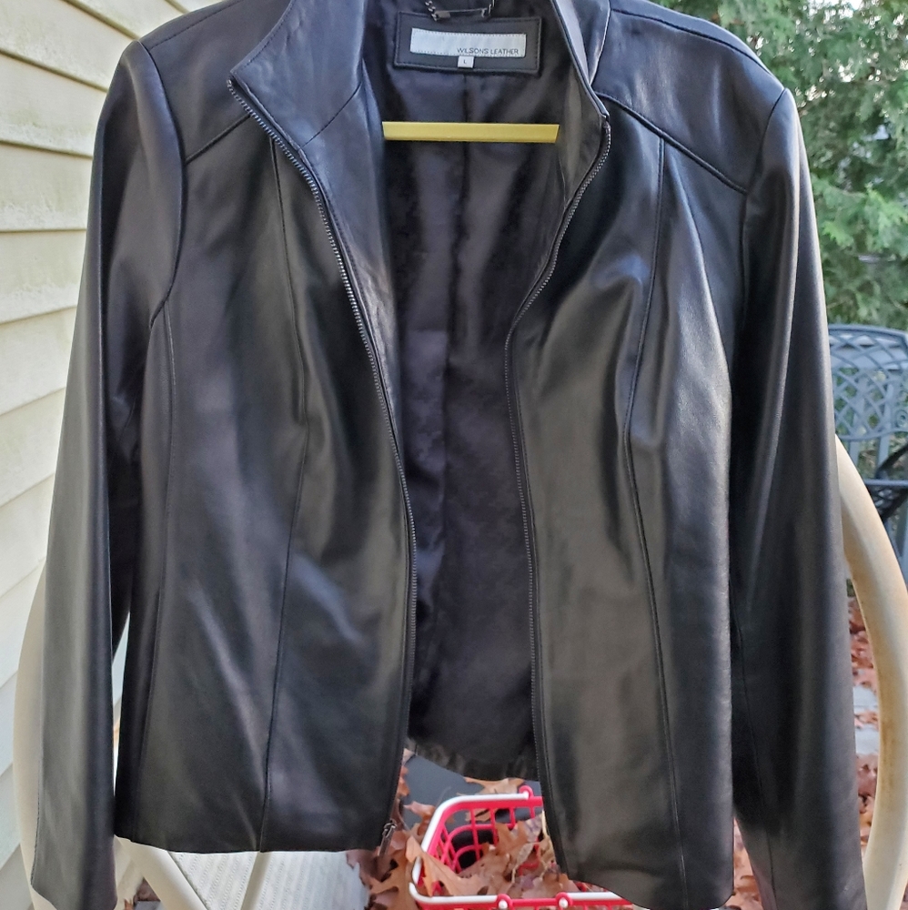 Wilson Leather Jacket  L